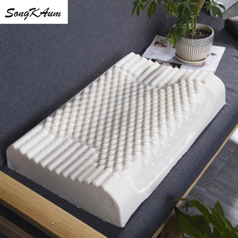 SongKAum High-grade Luxury 100% Natural Latex Pillow Simple soft Bed Pillows For Sleeping Neck Guard Massage with Cotton Cover
SongKAum High-grade Luxury 100% Natural Latex Pillow Simple soft Bed Pillows For Sleeping Neck Guard Massage with Cotton Cover