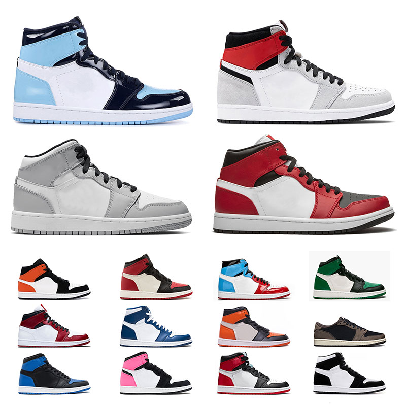 New Arrival Original Jumpman Milan 1 Mid Chicago 1s Mens Womens Basketball Shoes Low Dark Mocha High Obsidian Trainers Sneakers Size us 12, White;red
New Arrival Original Jumpman Milan 1 Mid Chicago 1s Mens Womens Basketball Shoes Low Dark Mocha High Obsidian Trainers Sneakers Size us 12, White;red