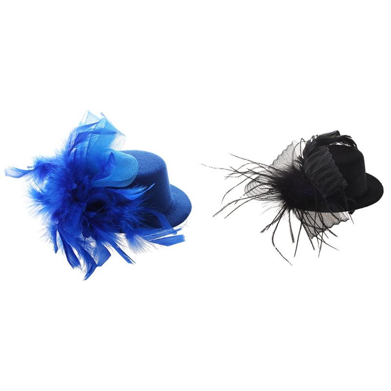 Stingy Brim Hats 1pcs Veil Foil Hat Mini Top Hair Clip & Spring Blue
Stingy Brim Hats 1pcs Veil Foil Hat Mini Top Hair Clip & Spring Blue