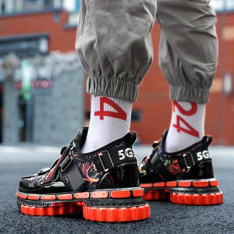 Designer Shoes Men High Quality Chunky Sneakers Man Thick Sole Vulcanize Shoes Man Trainers Outdoor Tenis Masculino Adult #Z437
Designer Shoes Men High Quality Chunky Sneakers Man Thick Sole Vulcanize Shoes Man Trainers Outdoor Tenis Masculino Adult #Z437