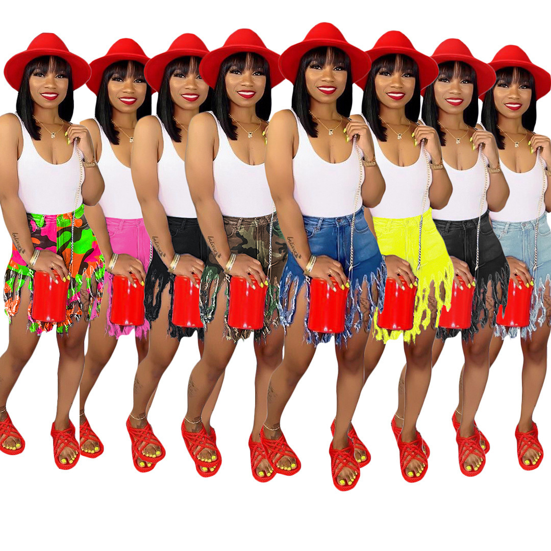HAOYUAN Camo Plus Size Tassel Denim Shorts Women Elastic High Waist Rave Short Jeans Summer Streetwear Neon Casual Biker Shorts Y200403, Pink camo not jeans
HAOYUAN Camo Plus Size Tassel Denim Shorts Women Elastic High Waist Rave Short Jeans Summer Streetwear Neon Casual Biker Shorts Y200403, Pink camo not jeans