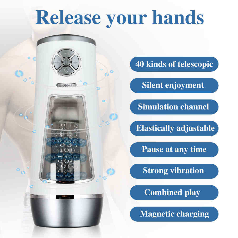 2022 adultshop Full Automatic Thrusting Piston Male Masturbator Retractable Voice Interaction Electric Machine Blowjob Sucking for Men 210618
2022 adultshop Full Automatic Thrusting Piston Male Masturbator Retractable Voice Interaction Electric Machine Blowjob Sucking for Men 210618