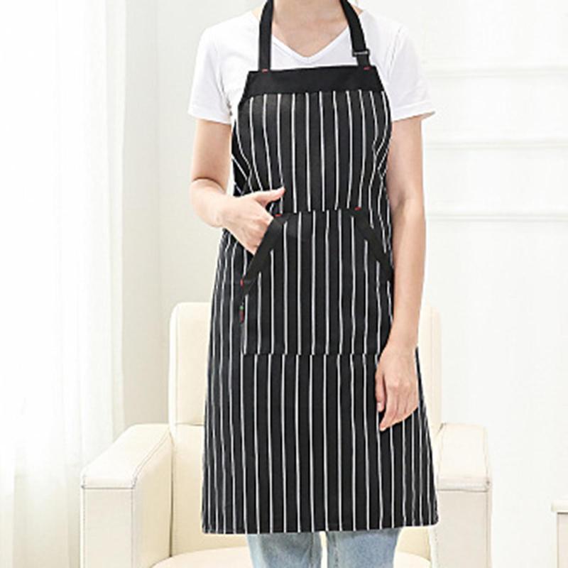 Fashion Black White Stripes Design Waterproof Unisex Apron Kitchen Supplies 
Fashion Black White Stripes Design Waterproof Unisex Apron Kitchen Supplies