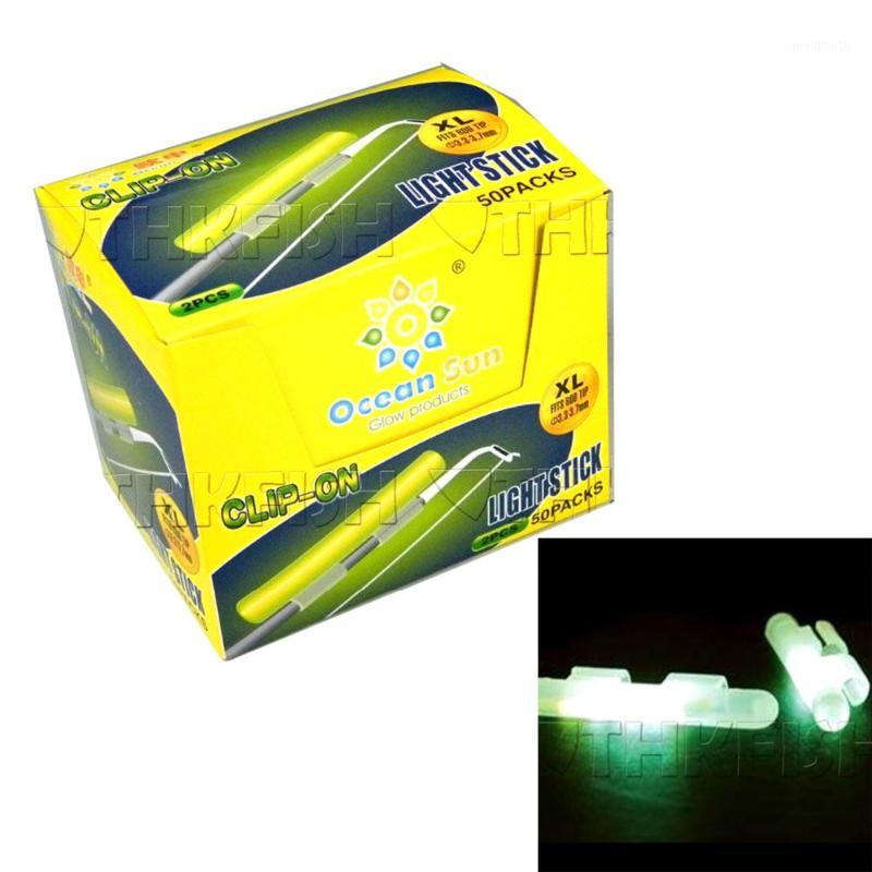 Wholesale- 100Pcs Glow Sticks Night Fishing Luminous Float Fluorescent Light stick Clip On Dry Type Snap On Fishing Rod Size XL 3.3-3.7mm1
Wholesale- 100Pcs Glow Sticks Night Fishing Luminous Float Fluorescent Light stick Clip On Dry Type Snap On Fishing Rod Size XL 3.3-3.7mm1