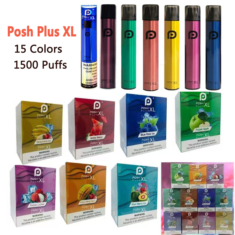 In Stock! New 15Colors POSH PLUS XL Disposable Device Pod Kit 6ml Cartridges 1500 Puffs 650mAh Battery Vape Empty Pen VS Plus Bar Pro Max
In Stock! New 15Colors POSH PLUS XL Disposable Device Pod Kit 6ml Cartridges 1500 Puffs 650mAh Battery Vape Empty Pen VS Plus Bar Pro Max