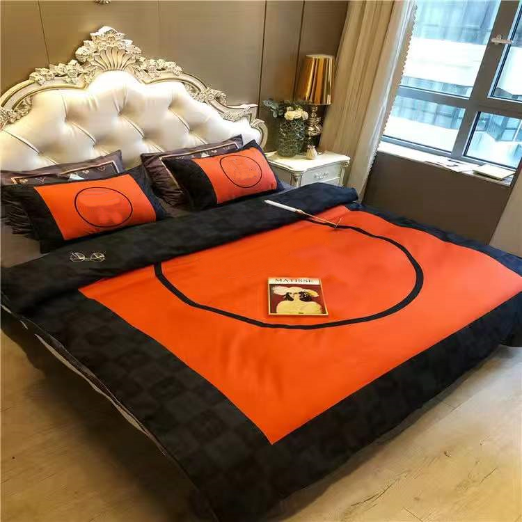 3 Cotton 4pcs Bedding Sets Machine Washing Letter Printed Bedclothes Pillow Case Flat Sheet Woven Adult Queen Size Solid Color Duvet Comforter Cover Duvet Cover, Chocolate
3 Cotton 4pcs Bedding Sets Machine Washing Letter Printed Bedclothes Pillow Case Flat Sheet Woven Adult Queen Size Solid Color Duvet Comforter Cover Duvet Cover, Chocolate