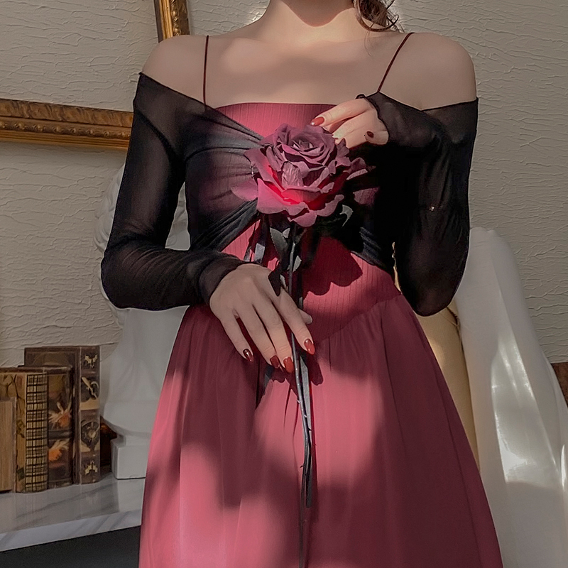 2021 New All Match 3 Color Strain Mesh Transparent Base Sexy Shirt v Off Shoulder Long Sleeve Draw Rope Female Blouse SQ7T, Black.
2021 New All Match 3 Color Strain Mesh Transparent Base Sexy Shirt v Off Shoulder Long Sleeve Draw Rope Female Blouse SQ7T, Black.