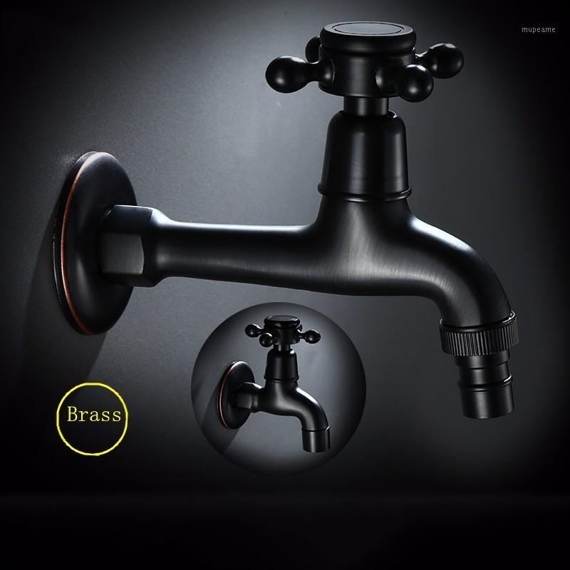 Houmaid Bathroom Single Handle Cold Copper Faucet for Washing Machine Black Wall Mounted Brass Faucet For Mop Pool1
Houmaid Bathroom Single Handle Cold Copper Faucet for Washing Machine Black Wall Mounted Brass Faucet For Mop Pool1