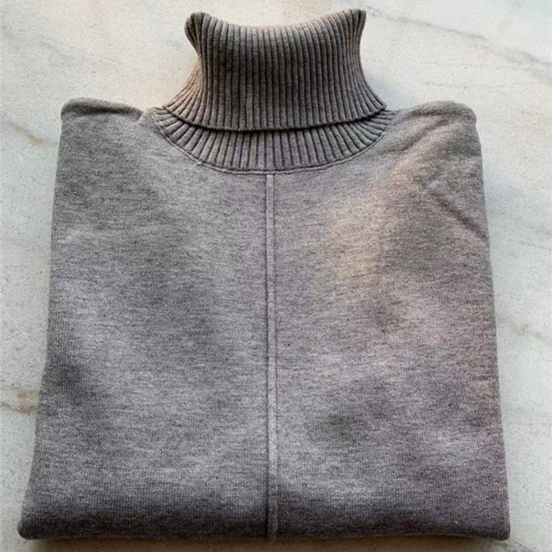 Autumn winter Knitted tracksuit Turtleneck sweatshirts Fashion Women Suit clothing 2 Piece set Knit pant Female Sporting suit T200116