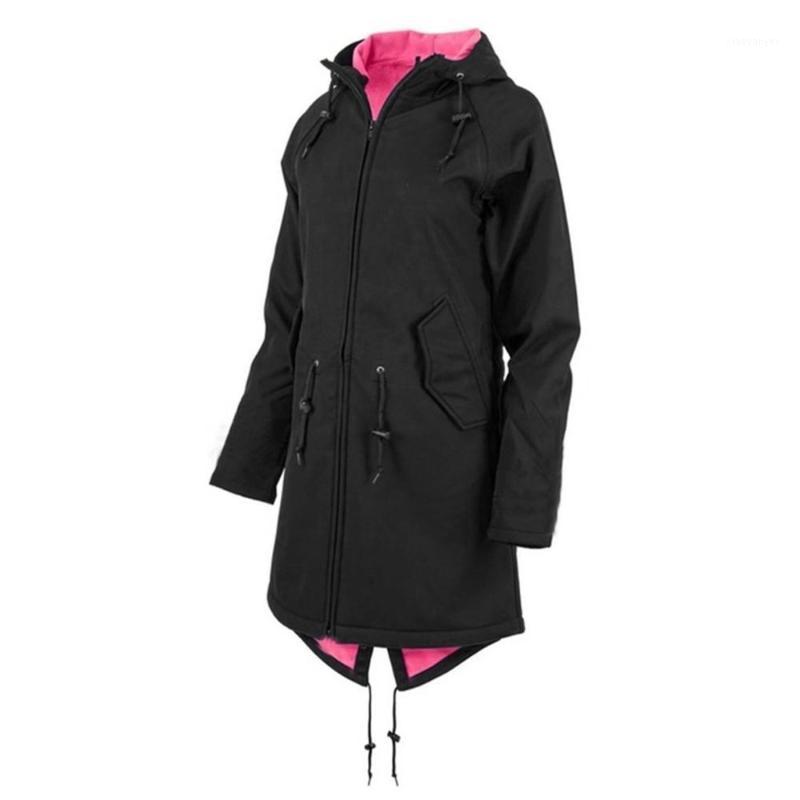 Outdoor Women Long Windbreaker Autumn Winter Windproof Waterproof Thick Warm Fleece Hooded jackets Camping Hiking coats1, Black
Outdoor Women Long Windbreaker Autumn Winter Windproof Waterproof Thick Warm Fleece Hooded jackets Camping Hiking coats1, Black