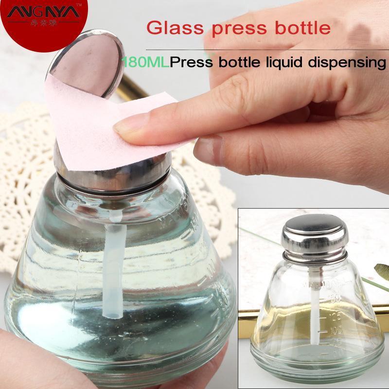 ANGNYA 220ML Nail Glass Bottle Anti-corrosion Empty Pumping Dispenser Container Nail Polish UV Gel Remover Alcohol Press Tools1
ANGNYA 220ML Nail Glass Bottle Anti-corrosion Empty Pumping Dispenser Container Nail Polish UV Gel Remover Alcohol Press Tools1
