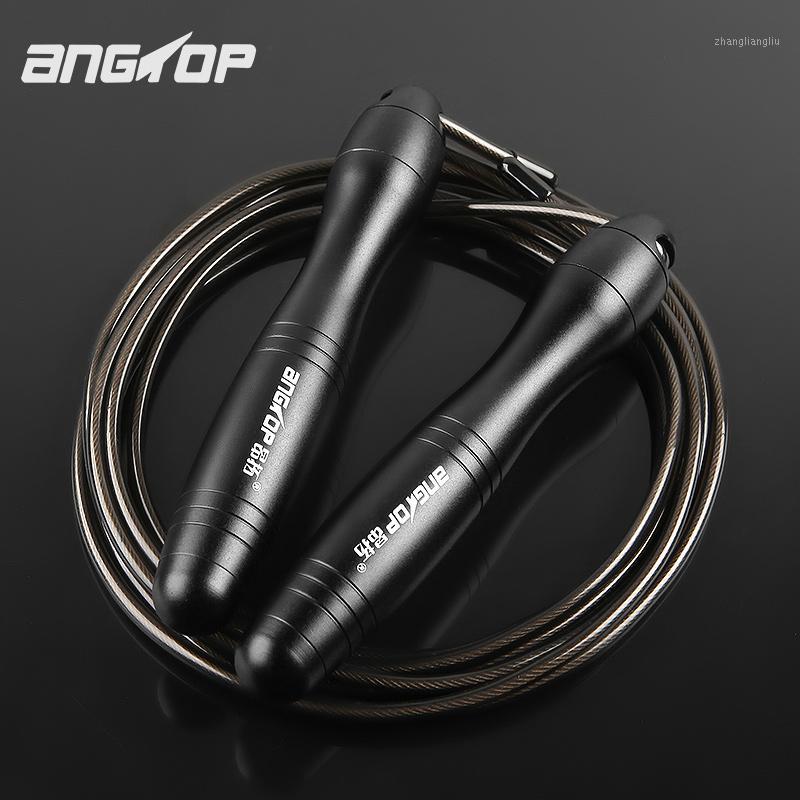 New aluminum alloy handle bearing professional PVC + wire training skipping rope fitness1
New aluminum alloy handle bearing professional PVC + wire training skipping rope fitness1