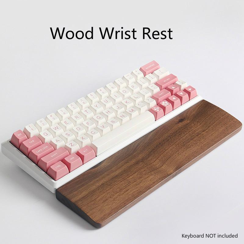 Walnut Wood Wrist Rest for Mechanical Keyboard Solid Wooden Wrist Pad Palm Support Compatible 61 87 104 Keyboard
Walnut Wood Wrist Rest for Mechanical Keyboard Solid Wooden Wrist Pad Palm Support Compatible 61 87 104 Keyboard
