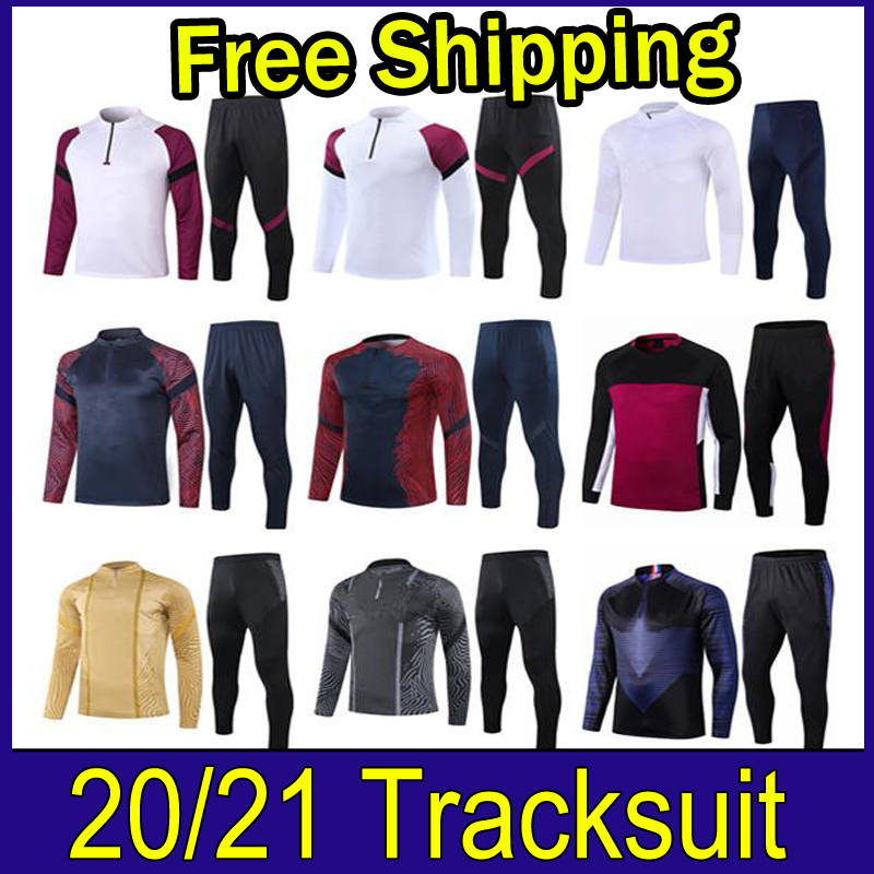 20 21 adult Jacket kit Soccer tracksuit set Paris tracksuits MBAPPE LUCAS HOME Football jacket kit Training training suit, Black
20 21 adult Jacket kit Soccer tracksuit set Paris tracksuits MBAPPE LUCAS HOME Football jacket kit Training training suit, Black