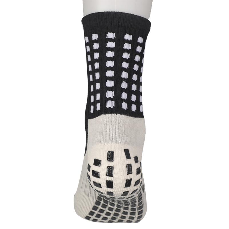 Men's Breathable Compression For Running, Soccer, Basketball, Cycg - Cotton, Non-Slip Grip, Crew Socks