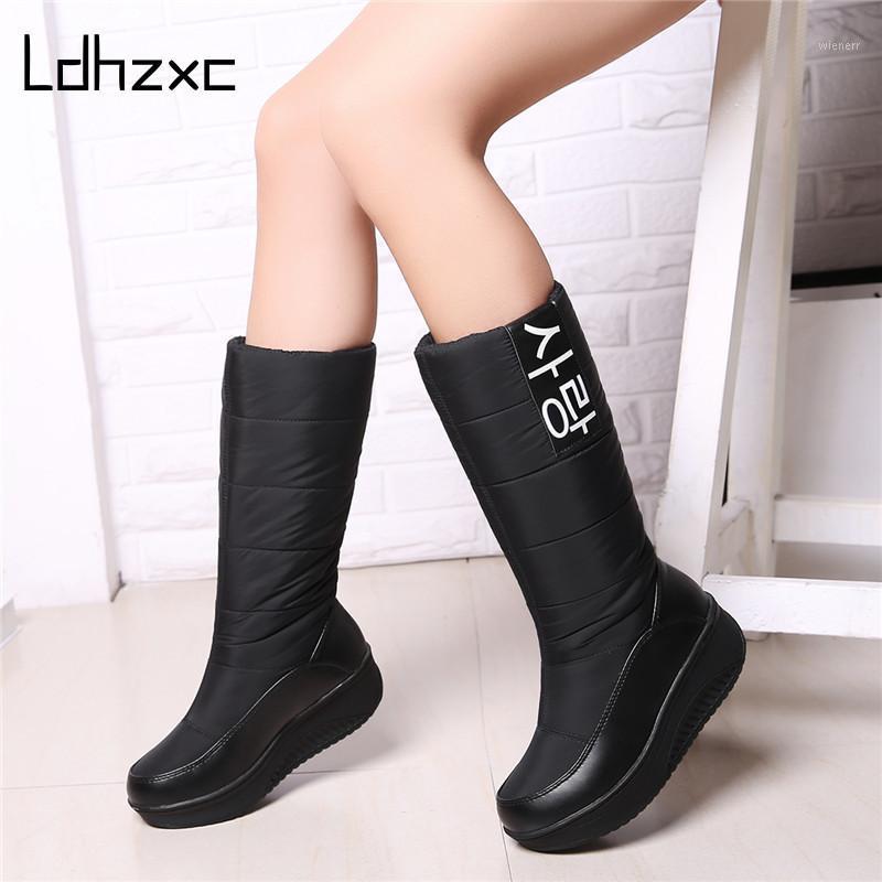 LDHZXC 2020 down snow boots women shoes South Korea style platform boots wedges mid calf female plush winter size 421, Black
LDHZXC 2020 down snow boots women shoes South Korea style platform boots wedges mid calf female plush winter size 421, Black