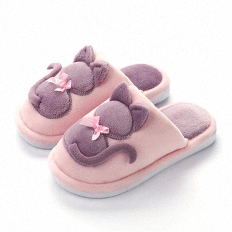 Adult Winter Slippers Women Cute Cat Shoes Man Warm Soft Plush Indoor Flats Lovers Shoes Woman Home Footwear Plus Size 36-45 #Th0J, Black
Adult Winter Slippers Women Cute Cat Shoes Man Warm Soft Plush Indoor Flats Lovers Shoes Woman Home Footwear Plus Size 36-45 #Th0J, Black