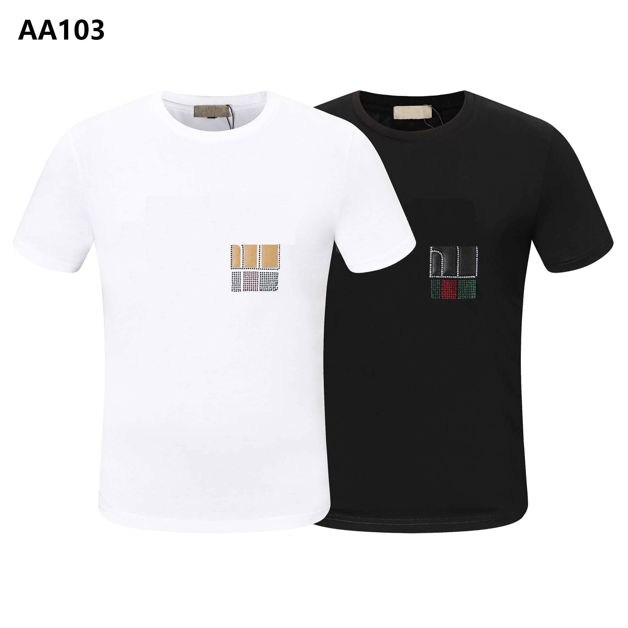 Designer Men's T-Shirts, Casual Branded PP Cotton Tops, can be worn with jeans or various sportswear, Asian size, White
Designer Men's T-Shirts, Casual Branded PP Cotton Tops, can be worn with jeans or various sportswear, Asian size, White