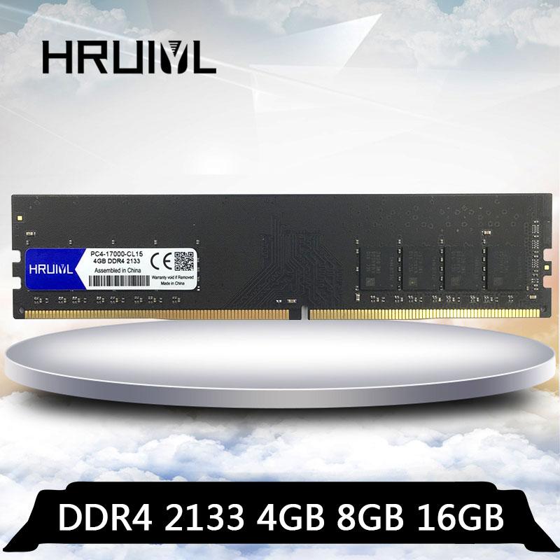 HRUIYL DDR4 4GB 8GB 16GB 2133MHz DDR 4 16G 8G 4G PC4-17000U 17000 PC motheboard Memory ram Desktop Intel and AMD Memoria dimm
HRUIYL DDR4 4GB 8GB 16GB 2133MHz DDR 4 16G 8G 4G PC4-17000U 17000 PC motheboard Memory ram Desktop Intel and AMD Memoria dimm