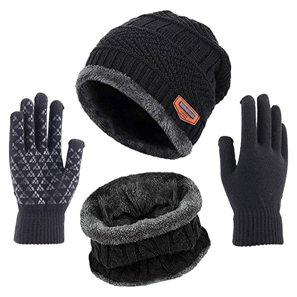 Winter Warm Beanie Hat Scarf Gloves Set Unisex Winter Warm Knitted Beanie Hat Neck Glove for Men Women New
Winter Warm Beanie Hat Scarf Gloves Set Unisex Winter Warm Knitted Beanie Hat Neck Glove for Men Women New