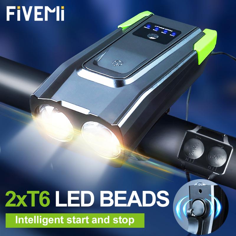 Bicycle Front Light Set USB Rechargeable LED Bike Light with Horn Smart Induction Bike Lamp Cycling Taillight
Bicycle Front Light Set USB Rechargeable LED Bike Light with Horn Smart Induction Bike Lamp Cycling Taillight