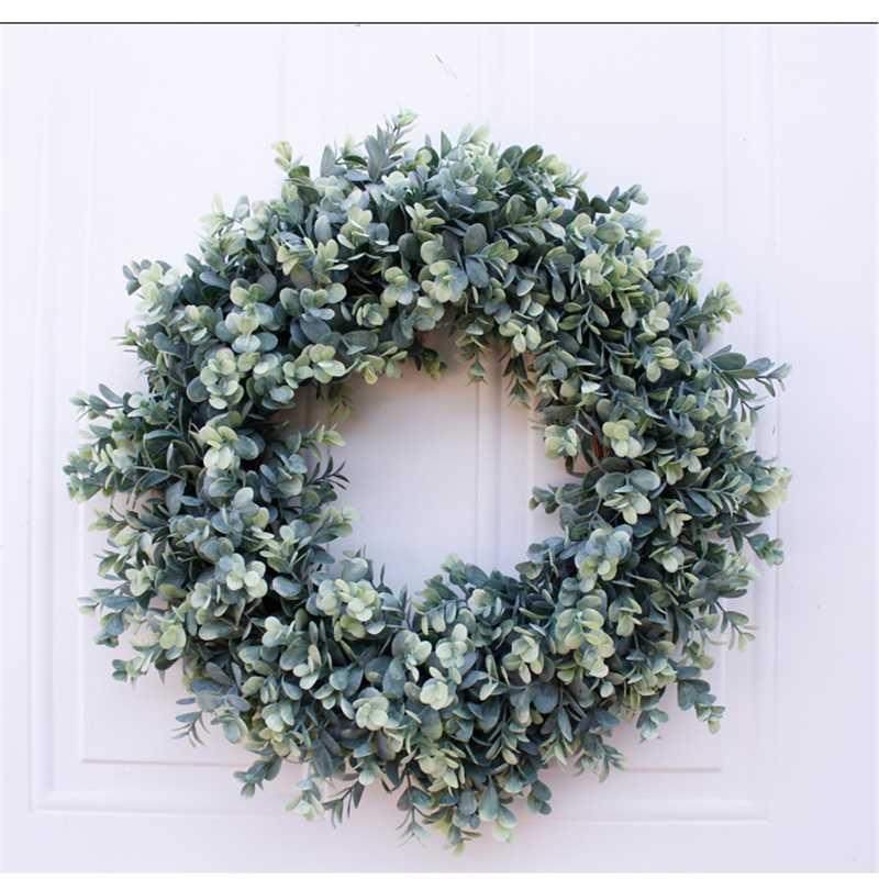 45cm Soft Plastic Simulation Handmade Plant Boxwood Garland Door Decoration Wall Decoration For Home Garland1, Model 3
45cm Soft Plastic Simulation Handmade Plant Boxwood Garland Door Decoration Wall Decoration For Home Garland1, Model 3