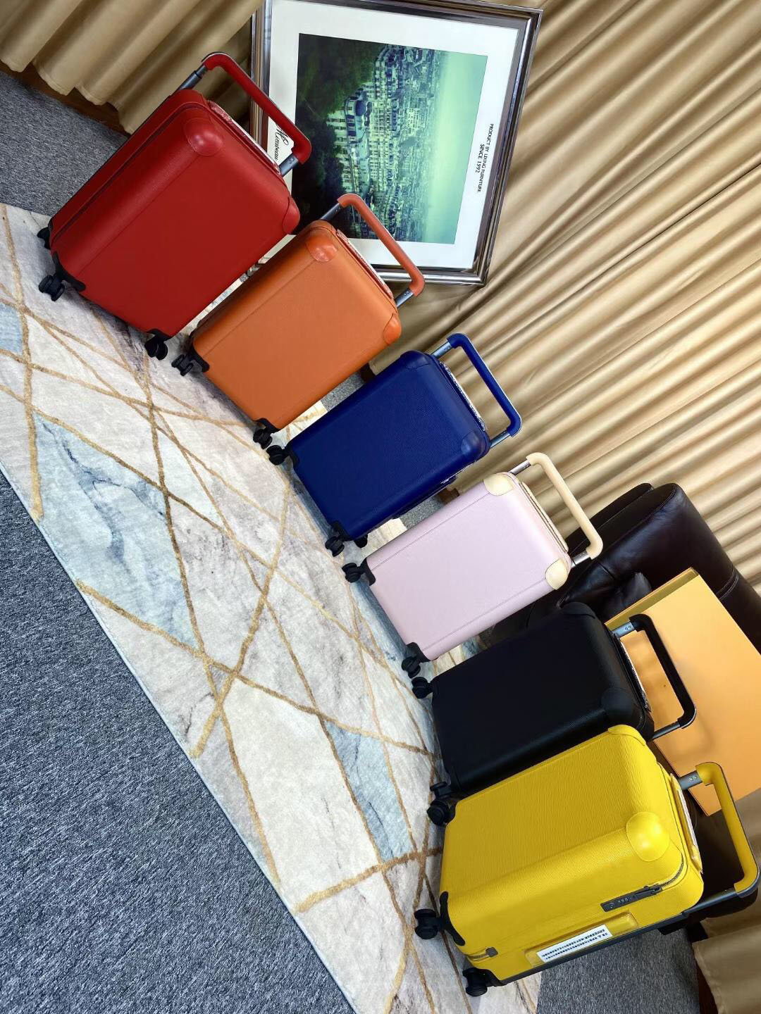 Newset Travel uggage suitcase just note color aluminum 20inc PC alloy rod box universal wheel high quality Wheel Duffel Bags flower horizon
Newset Travel uggage suitcase just note color aluminum 20inc PC alloy rod box universal wheel high quality Wheel Duffel Bags flower horizon