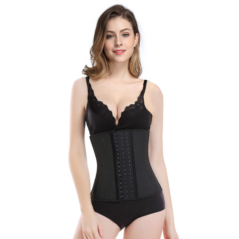 25 Steel Boned Underbust Latex Corset Breathable Waist Shaper Women Postpartum Recovery Waist Control Body Cincher Slimming Plus Size
