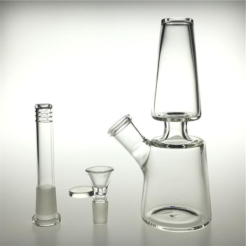 DHL SHIP 7 Inch Glass Water Bongs Dab Rig 14mm Female Downstem 14mm Male Glass Bowl Thick Recycler Beaker Bong for Water Smoking
DHL SHIP 7 Inch Glass Water Bongs Dab Rig 14mm Female Downstem 14mm Male Glass Bowl Thick Recycler Beaker Bong for Water Smoking