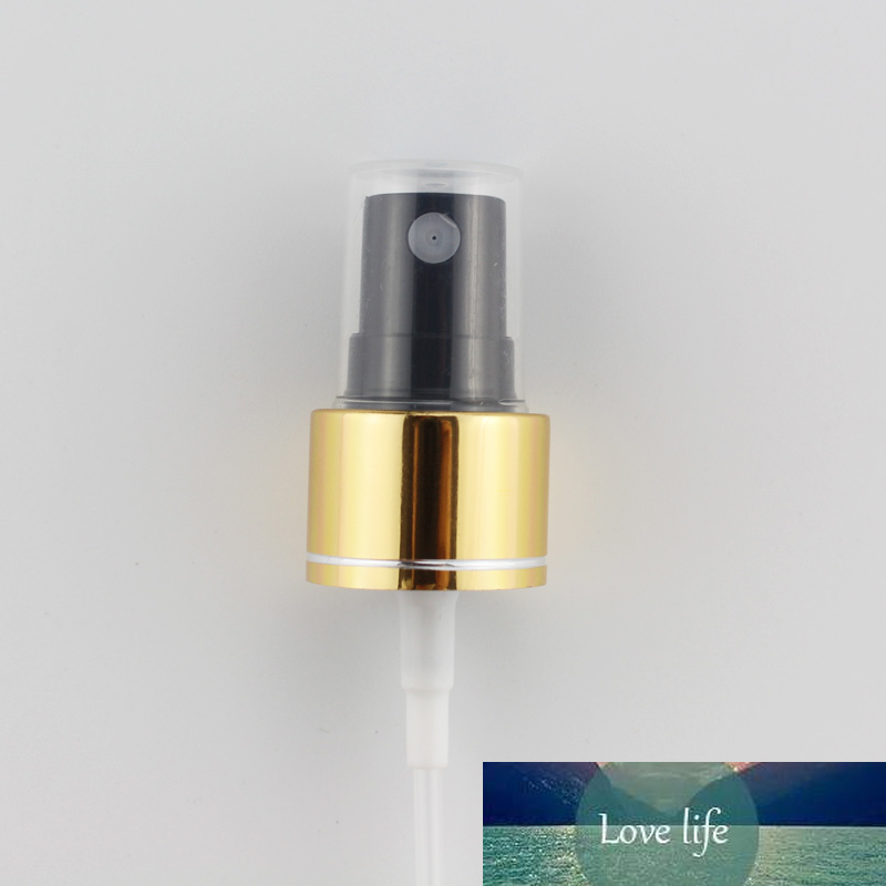 18 20 24 410 Silver Gold Aluminum Collar Mist Sprayer Perfume Pumps, Metal Perfumes Pump Fine Sprayer 50pc/lot