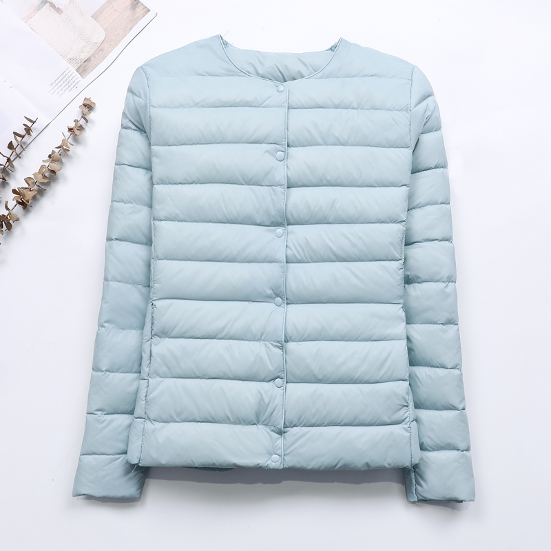 Down Autumn Jacket Women Short Jackets Plus Ultra Light Warm Winter Slim Coat Female Windbreaker Casual Tops 201017