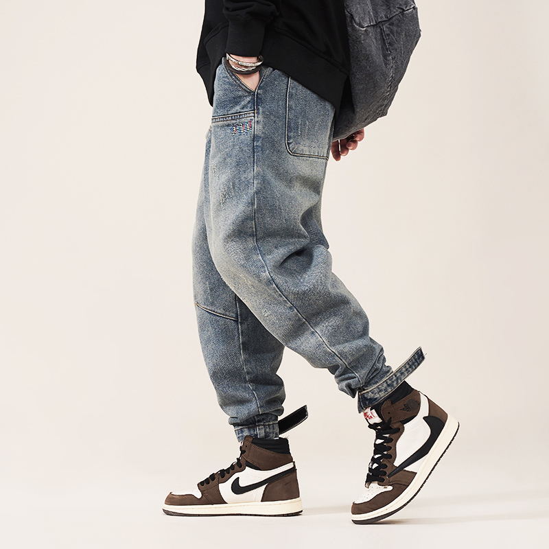 2021 New Newly Designer Fashion Men Jeans Retro Blue Loose Fit Big Pocket Denim Cargo Pants Homme High Quality Streetwear Hip Hop Joggers 4r
2021 New Newly Designer Fashion Men Jeans Retro Blue Loose Fit Big Pocket Denim Cargo Pants Homme High Quality Streetwear Hip Hop Joggers 4r