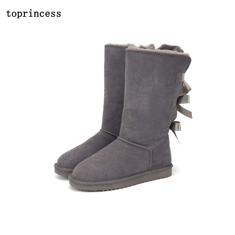 ZX39-1 TOPRINCESS Fashion Winter Warm Boots Three Bows Winter Designer Snow Boots For Ladies Platform Anti-slip New Style, As photo
ZX39-1 TOPRINCESS Fashion Winter Warm Boots Three Bows Winter Designer Snow Boots For Ladies Platform Anti-slip New Style, As photo