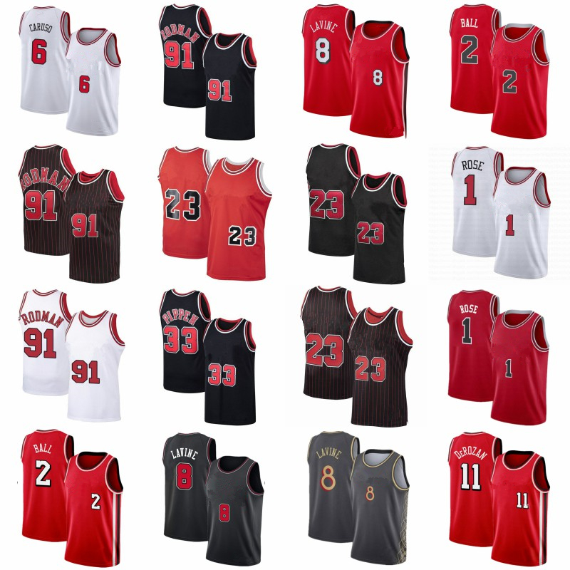 DeMar 11 DeRozan Zach 8 LaVine Lonzo 2 Ball Basketball Jerseys Derrick City 1 Rose Alex 6 Caruso edition Scottie 33 Pippen Dennis 91 Rodman Retro Jersey Shirt 2022 New, My store(lzyhome)
DeMar 11 DeRozan Zach 8 LaVine Lonzo 2 Ball Basketball Jerseys Derrick City 1 Rose Alex 6 Caruso edition Scottie 33 Pippen Dennis 91 Rodman Retro Jersey Shirt 2022 New, My store(lzyhome)