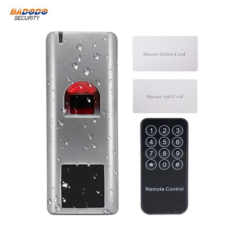Metal case IP66 Waterproof Fingerprint Standalone Access Control support 125KHz RFID EM Card wiegand output 3000 users capacity
Metal case IP66 Waterproof Fingerprint Standalone Access Control support 125KHz RFID EM Card wiegand output 3000 users capacity