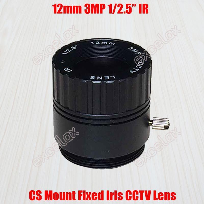 3PCS/Lot 3MP 1/2.5" 12mm CS Mount Interface CCTV Lens IR Multi-layer Coating for 720P 960P 1080P Analog IP Box Body Camera1
3PCS/Lot 3MP 1/2.5" 12mm CS Mount Interface CCTV Lens IR Multi-layer Coating for 720P 960P 1080P Analog IP Box Body Camera1