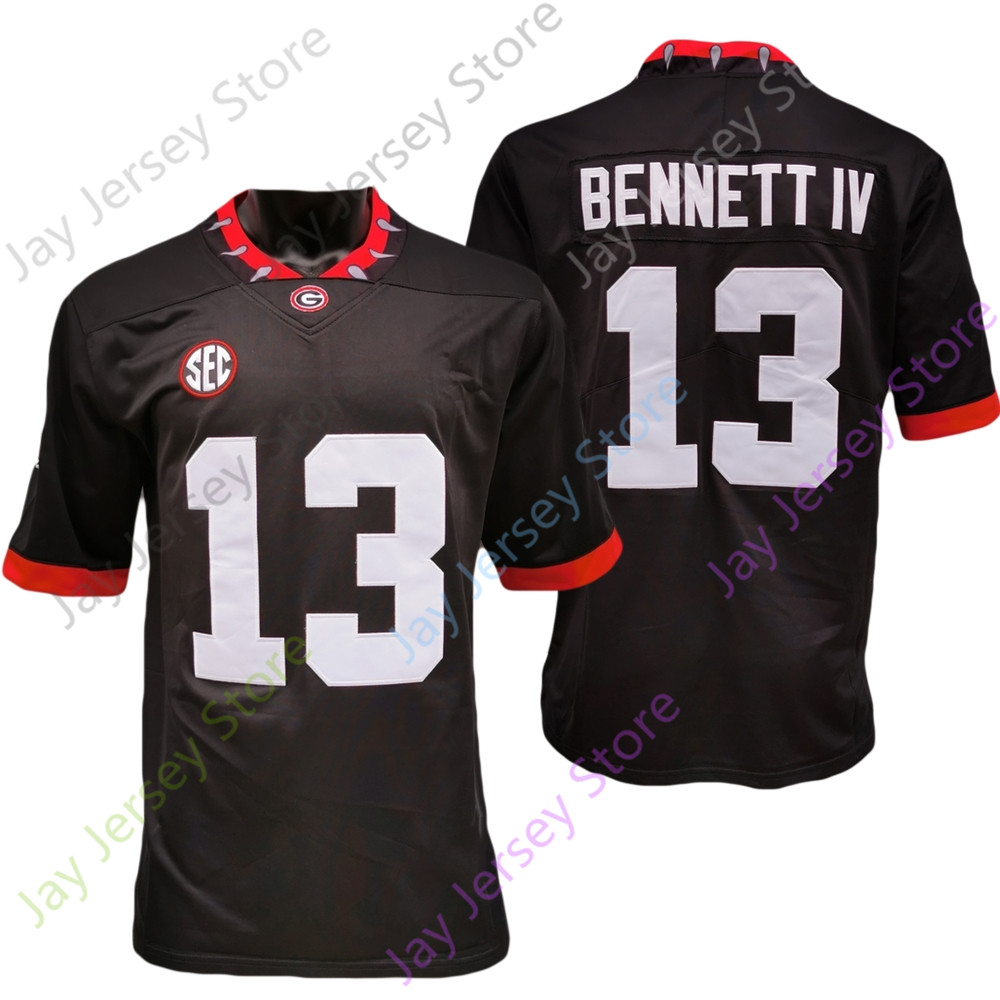 2020 New NCAA Georgia Bulldogs Jerseys 13 Stetson Bennett College Football Jeresy Black Size Youth Adult, Black;red
2020 New NCAA Georgia Bulldogs Jerseys 13 Stetson Bennett College Football Jeresy Black Size Youth Adult, Black;red