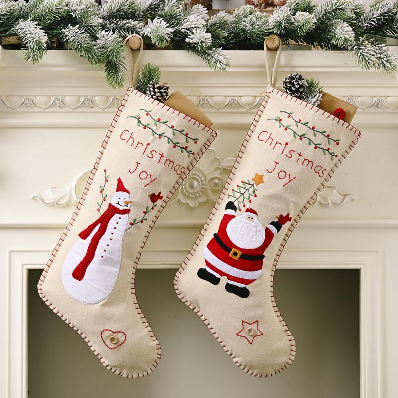 Christmas Stocking Decorations for Home Navidad Noel Natal Decor new year's decor 2021 Gifts Bags Xmas Socks Tree Ornaments
Christmas Stocking Decorations for Home Navidad Noel Natal Decor new year's decor 2021 Gifts Bags Xmas Socks Tree Ornaments