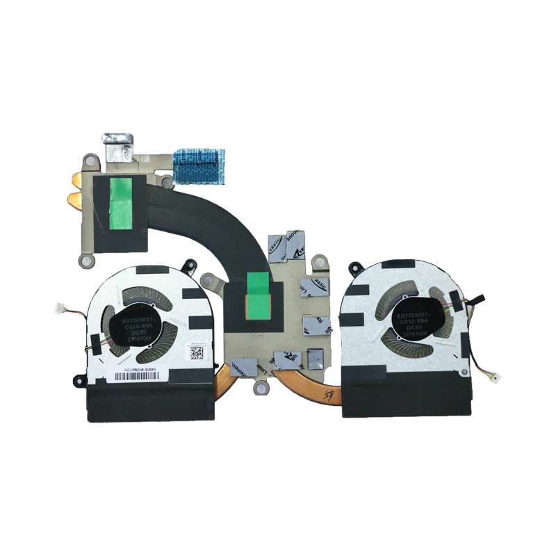 NEW CPU COOLING FAN GPU FAN with heatsink for LENOVO Yoga 720-15IKB Thermal module 5H40N67861
NEW CPU COOLING FAN GPU FAN with heatsink for LENOVO Yoga 720-15IKB Thermal module 5H40N67861