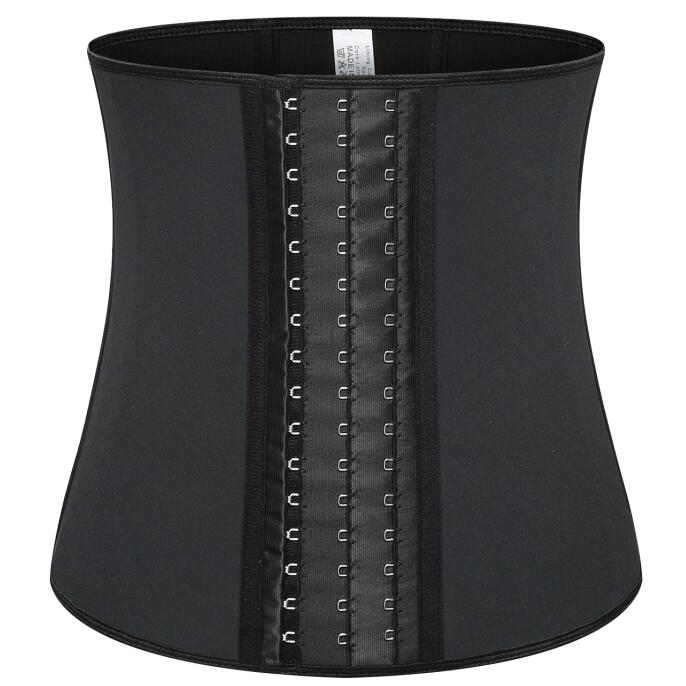 Latex Waist Trainer Corset Body Shaper Slimming Belt Three Layers 9 Steel Bones Shapewear For Women Beauty Waist Trimmer Girdle