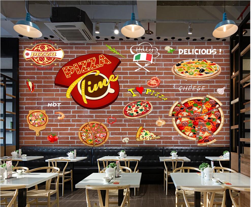 custom photo mural 3d wallpaper Retro pizza western restaurant brick wall living room home decor 3d wall murals wallpaper for walls 3 d, Non-woven
custom photo mural 3d wallpaper Retro pizza western restaurant brick wall living room home decor 3d wall murals wallpaper for walls 3 d, Non-woven