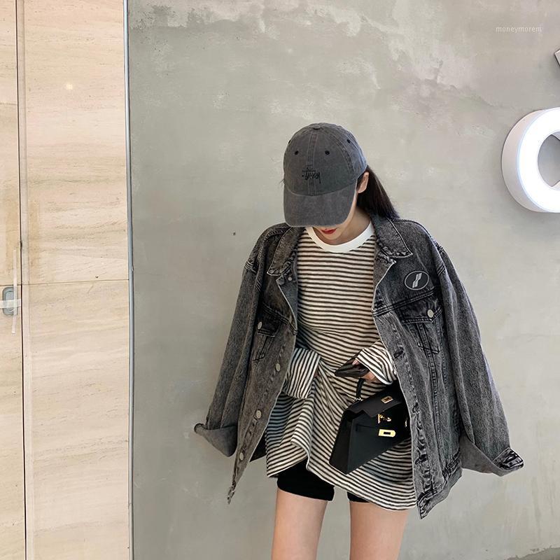 2 colors 2019 autumn Loose safari style denim jacket womens jeans coats boyfriend style basic coats womens (R88824)1, Blue
2 colors 2019 autumn Loose safari style denim jacket womens jeans coats boyfriend style basic coats womens (R88824)1, Blue