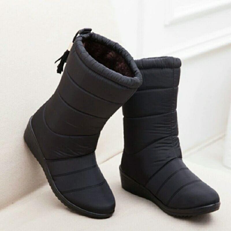 Women Boots Waterproof Snow Boots In The Middle Calf Down Red Black Women's Winter Warm Plush Insoles Womens Riding, Win red
Women Boots Waterproof Snow Boots In The Middle Calf Down Red Black Women's Winter Warm Plush Insoles Womens Riding, Win red
