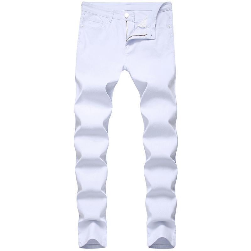 Men Pants High Quality Casual Cotton Daily Men Pants Large Size Men's Jeans White Slim Fit New
Men Pants High Quality Casual Cotton Daily Men Pants Large Size Men's Jeans White Slim Fit New