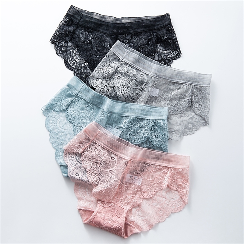LANGSHA 4Pcs/lot Sexy Lace Panties Seamless Women's Underwear Low-Rise Briefs Nylon Silk Ladies Cotton Sexy Transparent Lingerie 201112, 80024d
LANGSHA 4Pcs/lot Sexy Lace Panties Seamless Women's Underwear Low-Rise Briefs Nylon Silk Ladies Cotton Sexy Transparent Lingerie 201112, 80024d