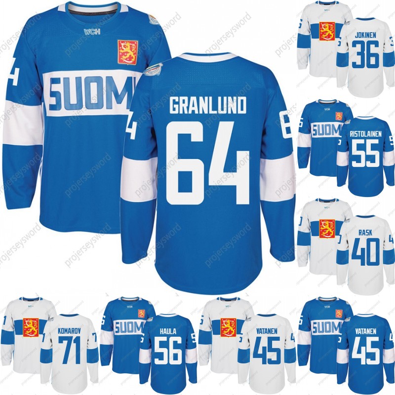 2016 World Cup of Hockey Finland Team Jersey Komarov Granlund Haula Ristolainen Filppula Vatanen Rask Jokinen Men Women Youth Hoceky Jerseys, 40 rask
2016 World Cup of Hockey Finland Team Jersey Komarov Granlund Haula Ristolainen Filppula Vatanen Rask Jokinen Men Women Youth Hoceky Jerseys, 40 rask