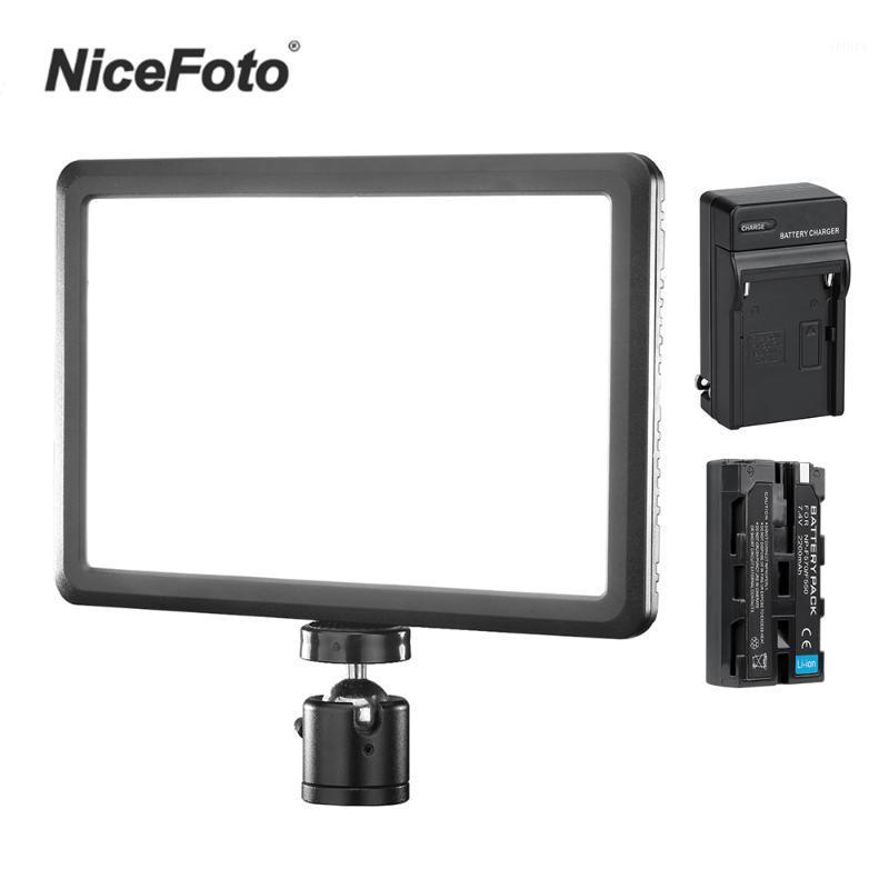 NiceFoto SL-150A Bi-Color Video Light Dimmable 3200K-6500K Soft Light Panel LCD Display for Photography News Video Broadcasting1
NiceFoto SL-150A Bi-Color Video Light Dimmable 3200K-6500K Soft Light Panel LCD Display for Photography News Video Broadcasting1