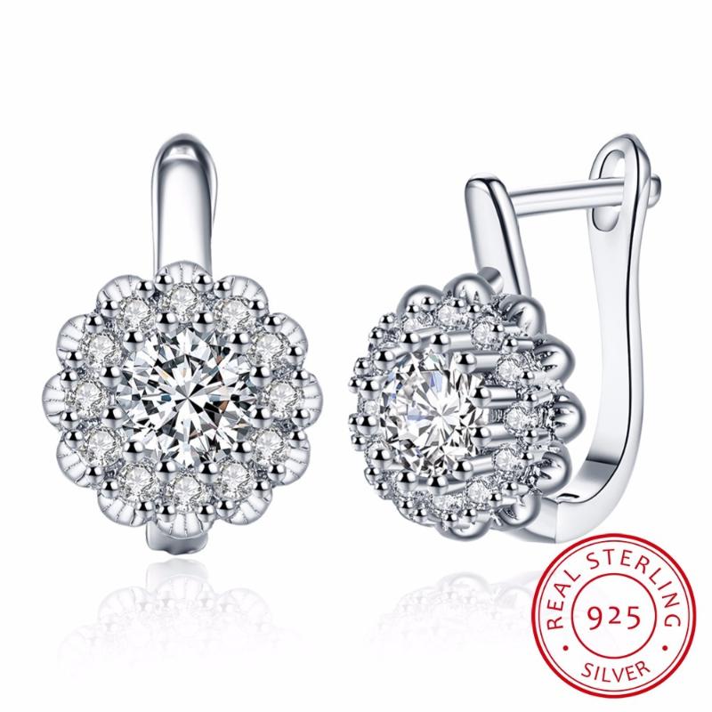Lekani Silver Star With Round Cz Flower Huggies Small Hoop Earrings Anti-allergic Jewelry For Womens Children Girls Baby Kids
Lekani Silver Star With Round Cz Flower Huggies Small Hoop Earrings Anti-allergic Jewelry For Womens Children Girls Baby Kids