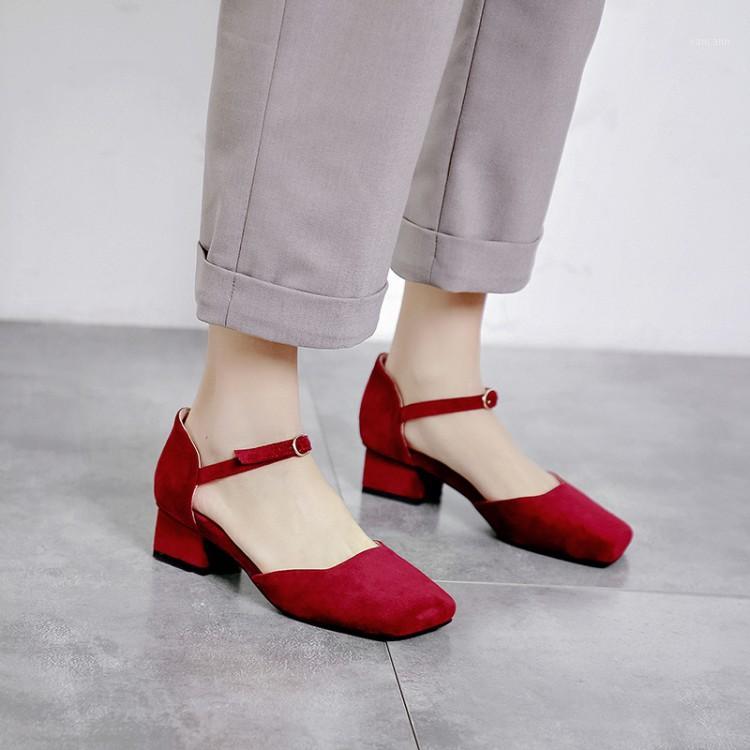 Big Size 9 10 11 12 high heels sandals women shoes woman summer ladies Square-headed sandals with thick heels and shallow buckle1, Wine red
Big Size 9 10 11 12 high heels sandals women shoes woman summer ladies Square-headed sandals with thick heels and shallow buckle1, Wine red