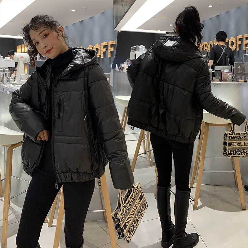 New Women Cotton Korean Version Popular Short Down Female Winter Thickened Warm Padded Jacket Coat, Black
New Women Cotton Korean Version Popular Short Down Female Winter Thickened Warm Padded Jacket Coat, Black